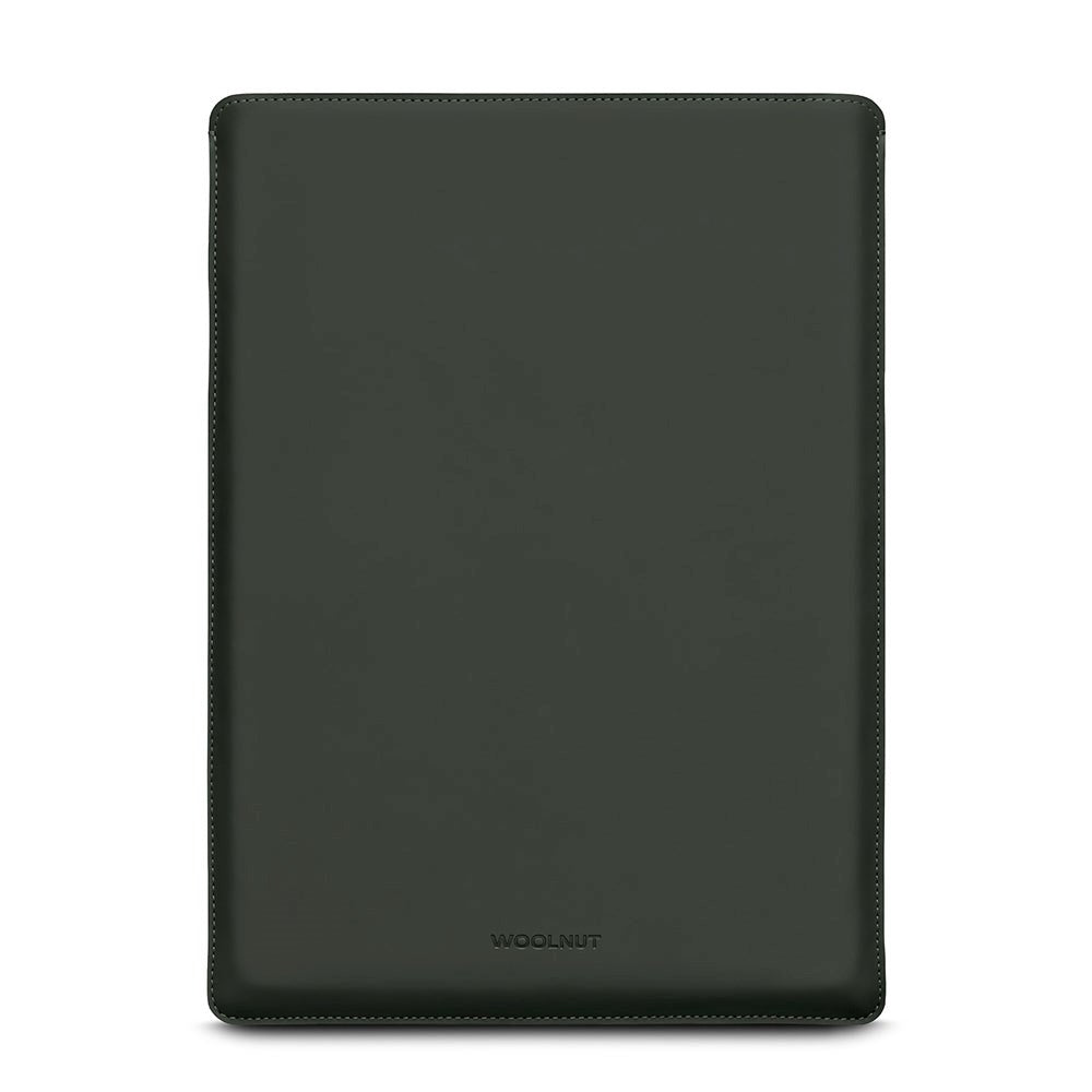 Woolnut Kunstskinn Sleeve for MacBook / Laptop (370 x 260mm) - Grønn