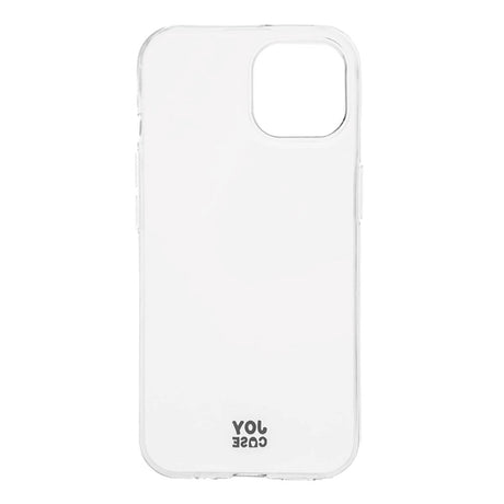 iPhone 15 Joy Case Fleksibelt Plast Deksel - Gjennomsiktig