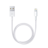 Original Apple Lightning Kabel 1 m. (MUQW3ZM/A) - Hvit