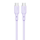Aukey CB-SCC101 100W USB-C til USB-C-Kabel - 1m - Lilla