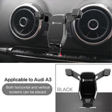 Mobilholder til Bil - Audi A3 / S3 (2014 - 2020) - Svart