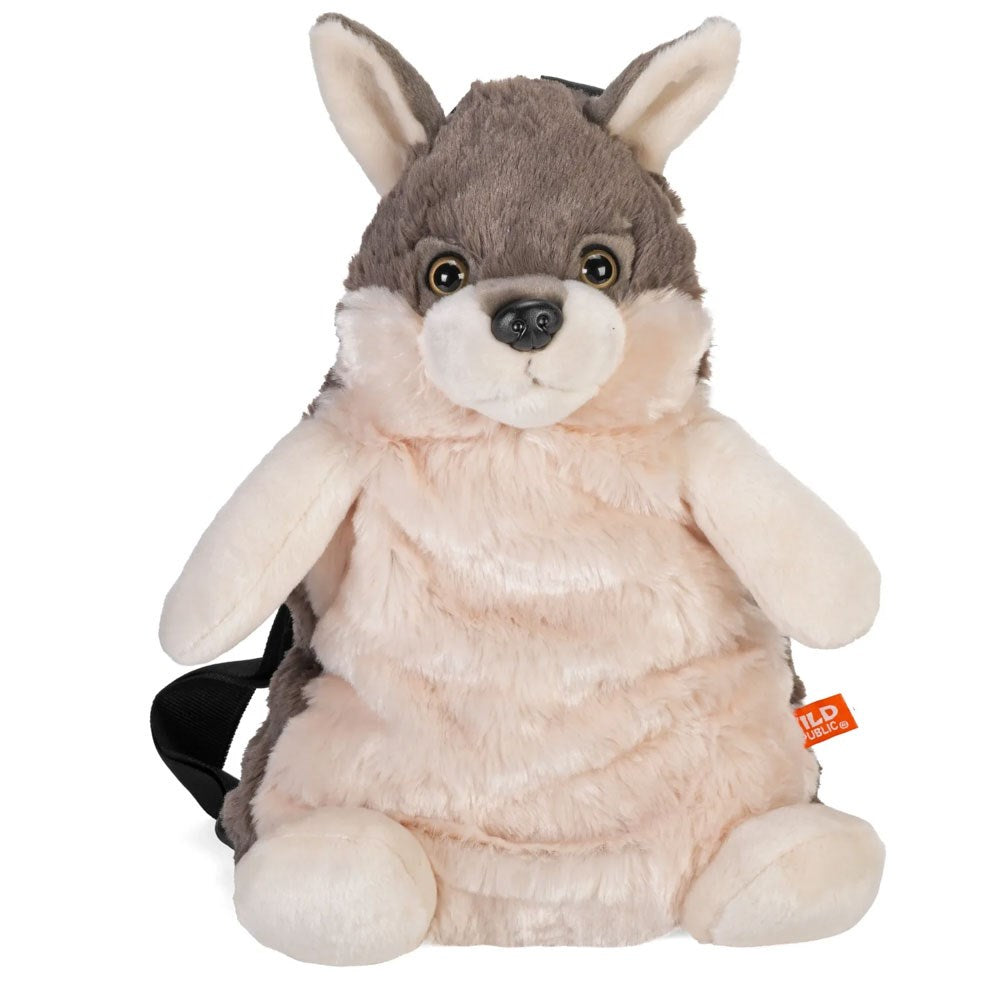 Wild Republic Bamseryggsekk for Barn - Ulv