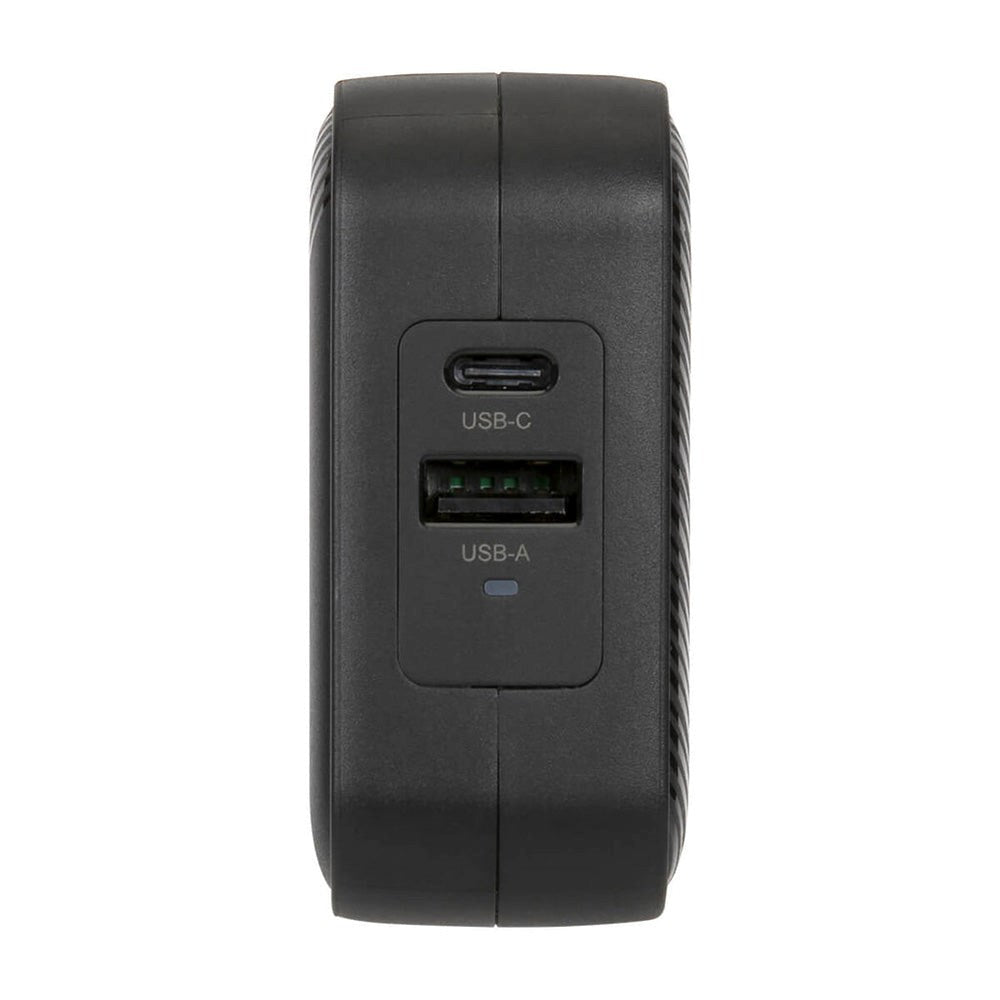 Targus 65W GaN PD Vegglader med USB-C, USB-A og Reiseadaptere - Svart