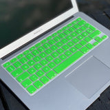 Philbert MacBook Pro 17" / Pro 15" Retina / Pro 15" / Pro 13" Retina / Pro 13" / Air 13" / Air 11" Keyboard Deksel m. Dansk Tastatur - Grønn