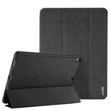 iPad Pro 12.9" (2017) Stoff Tekstur Deksel - DUX DUCIS DOMO Series Quality Deksel - Svart