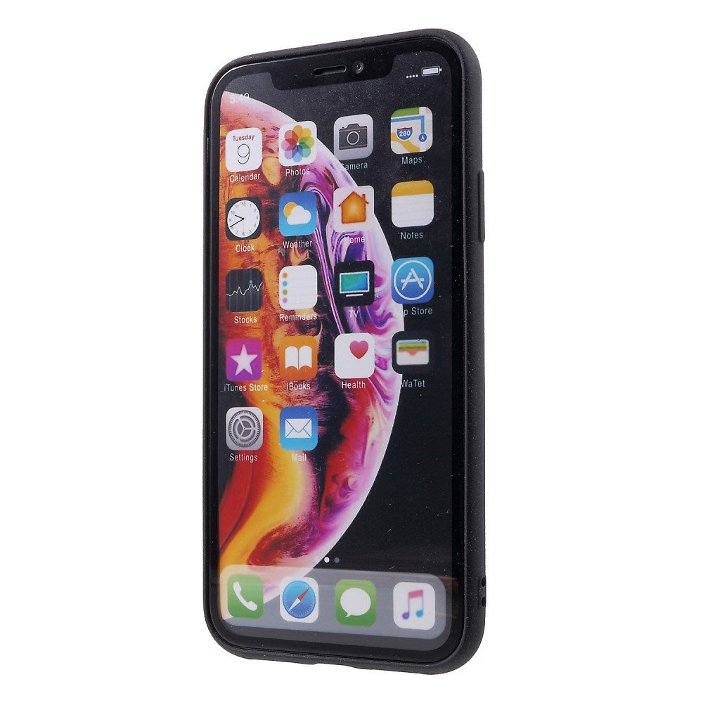 EIDERWOOD iPhone XR Matt Fleksibel Plast Deksel - Svart