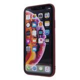 EIDERWOOD iPhone XR Matt Fleksibel Plast Deksel - Mørkerød