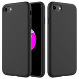 iPhone 7 / 8 / SE (2020 / 2022) Soft Silicone Case - Svart Vol. 2