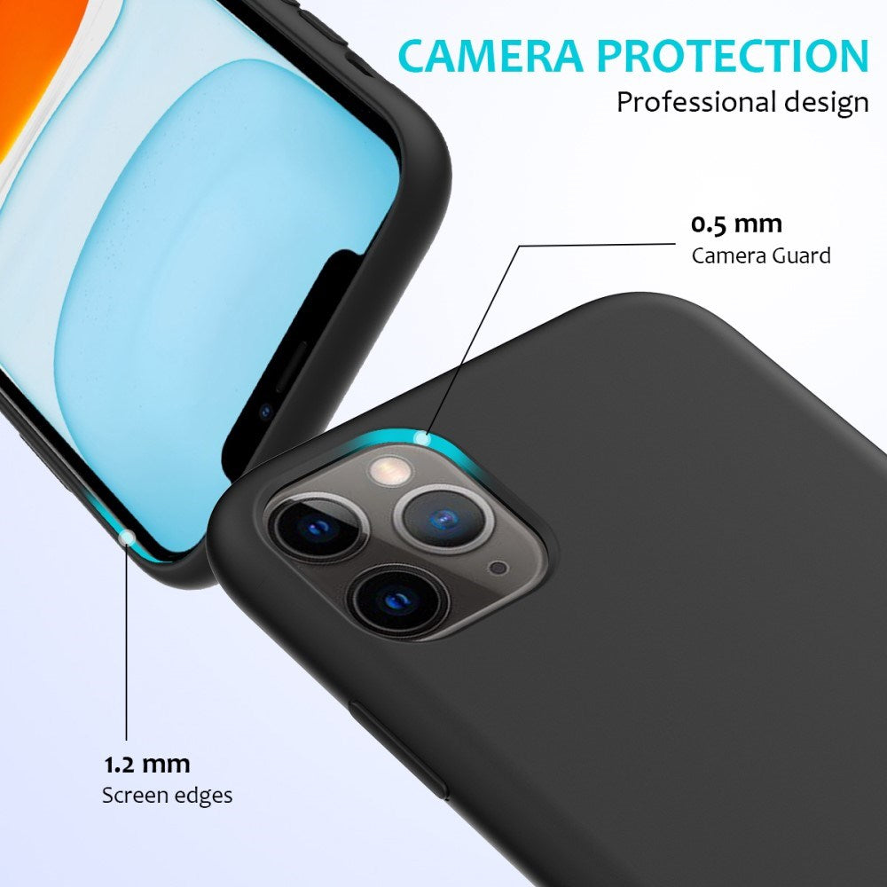 EIDERWOOD iPhone 11 Pro Fôret Silikon Deksel - Svart