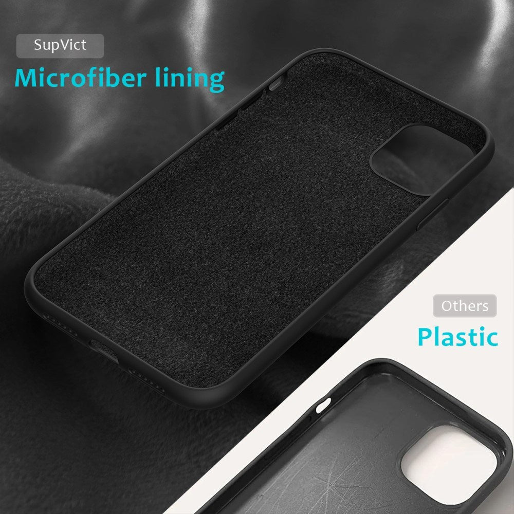 EIDERWOOD iPhone 11 Pro Fôret Silikon Deksel - Svart