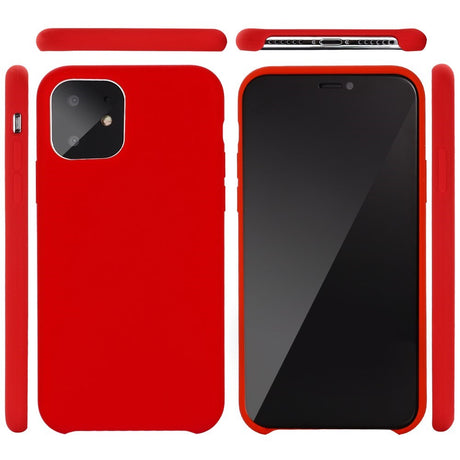 EIDERWOOD iPhone 11 Pro Fôret Silikon Deksel - Rød