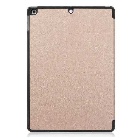 Apple iPad 10.2" (2021 / 2020 / 2019) Skinn Flip Deksel m. Stativ - Gull
