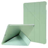 iPad 10.2" (2021 / 2020 / 2019) / iPad Pro 10.5 / iPad Air (2019) Deksel - Fleksibel Origami Deksel - Grønn