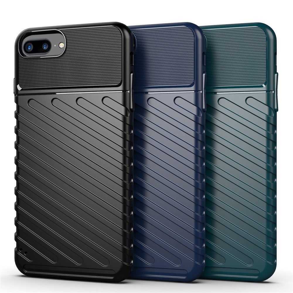 iPhone 8 Plus / 7 Plus / 6(s) Plus EIDERWOOD Fleksibelt Plast Deksel - Svart