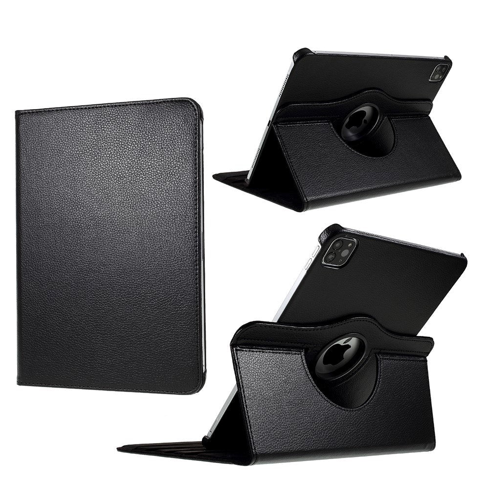 iPad Air 11-10.9" (2026-2020) / Pro 11" (2022-2018) Skinndeksel med 360 Graders Stativfunksjon - Svart