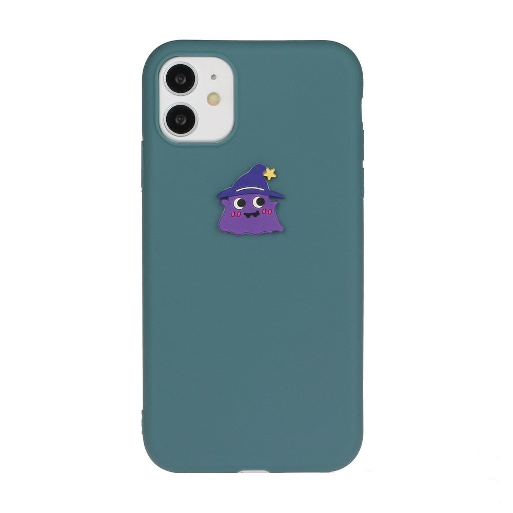 EIDERWOOD iPhone 11 Silikon Deksel med Figur - Blå / Trollmann