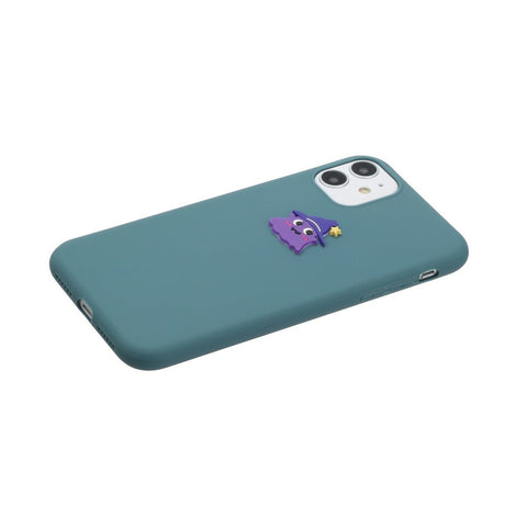 EIDERWOOD iPhone 11 Silikon Deksel med Figur - Blå / Trollmann
