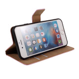 EIDERWOOD iPhone 6 Plus / 6 (s) Plus Kunst Skinn Deksel med Lommebok - Rosa