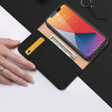 iPhone 12 Mini Dux Ducis Wish Series Wallet Deksel Lommebok - Svart