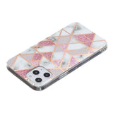 EIDERWOOD iPhone 12 Pro Max Plastik Deksel - Rosa Marmor