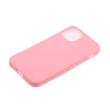 EIDERWOOD iPhone 12 Mini Matt Fleksibelt Plast Mobildeksel - Rosa