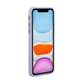 EIDERWOOD iPhone 12 Mini Fleksibelt Plast Deksel m. Kortholder - Lilla