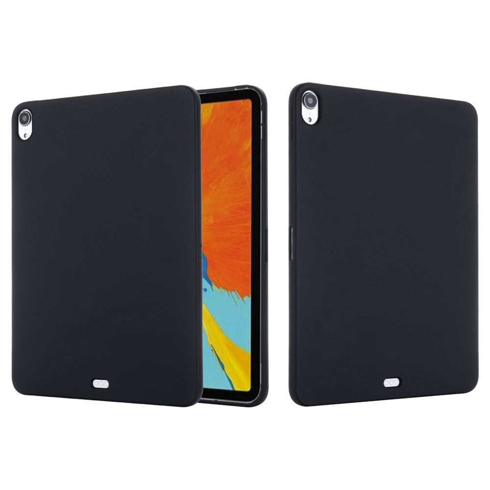 EIDERWOOD iPad Air 11-10.9" (2026-2020) Liquid Silikone Shockproof Deksel - Svart