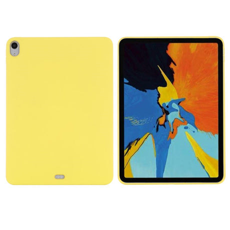 EIDERWOOD iPad Air 11-10.9" (2026-2020) Liquid Silikone Shockproof Deksel - Gul