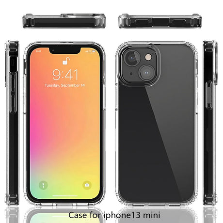 EIDERWOOD iPhone 13 Mini Hybrid Plast Deksel - Gjennomsiktig
