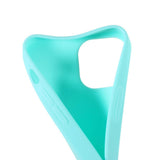 iPhone 13 Mini Fleksibelt Plast Bakdeksel - Cyan