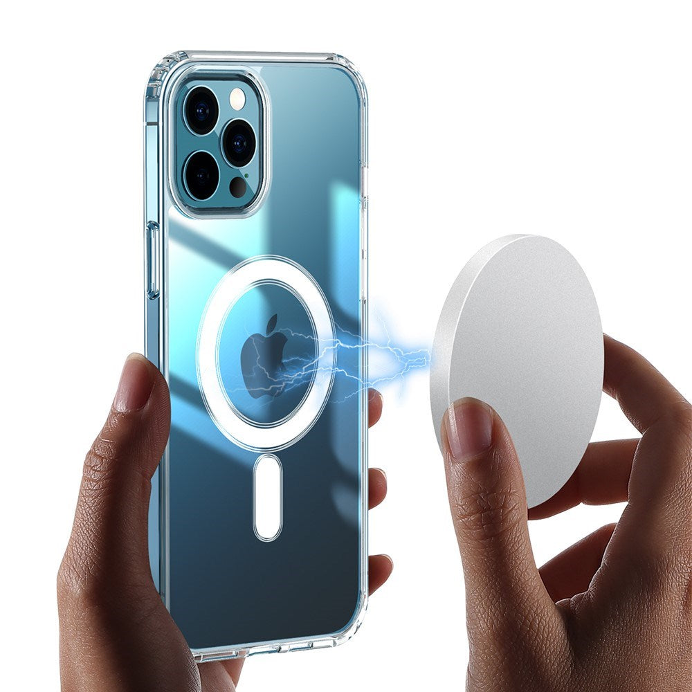 EIDERWOOD iPhone 13 Mini Fleksibelt Plast Deksel - MagSafe Kompatibel - Gjennomsiktig