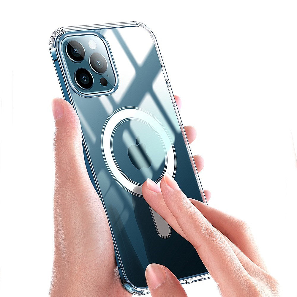 EIDERWOOD iPhone 13 Mini Fleksibelt Plast Deksel - MagSafe Kompatibel - Gjennomsiktig