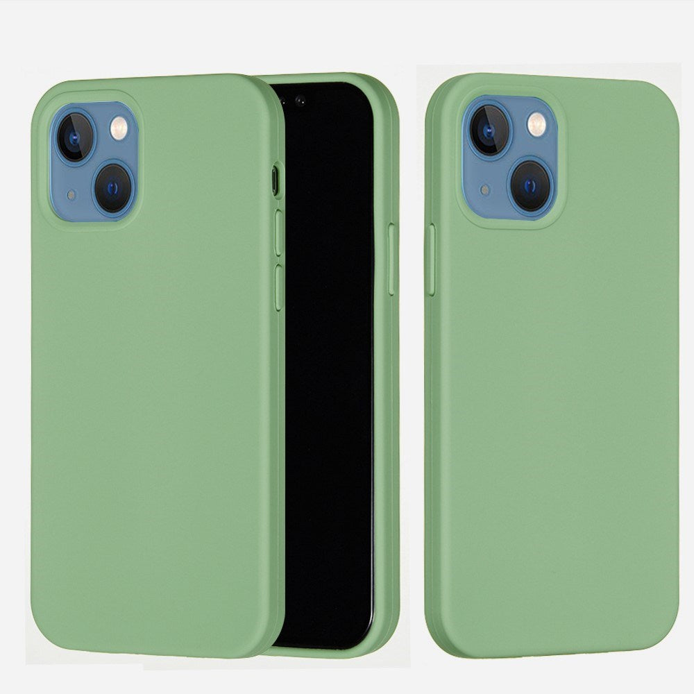 EIDERWOOD iPhone 13 Fôret Silikon Deksel - Lysegrønn