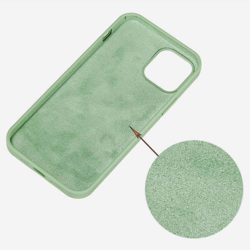 EIDERWOOD iPhone 13 Fôret Silikon Deksel - Lysegrønn