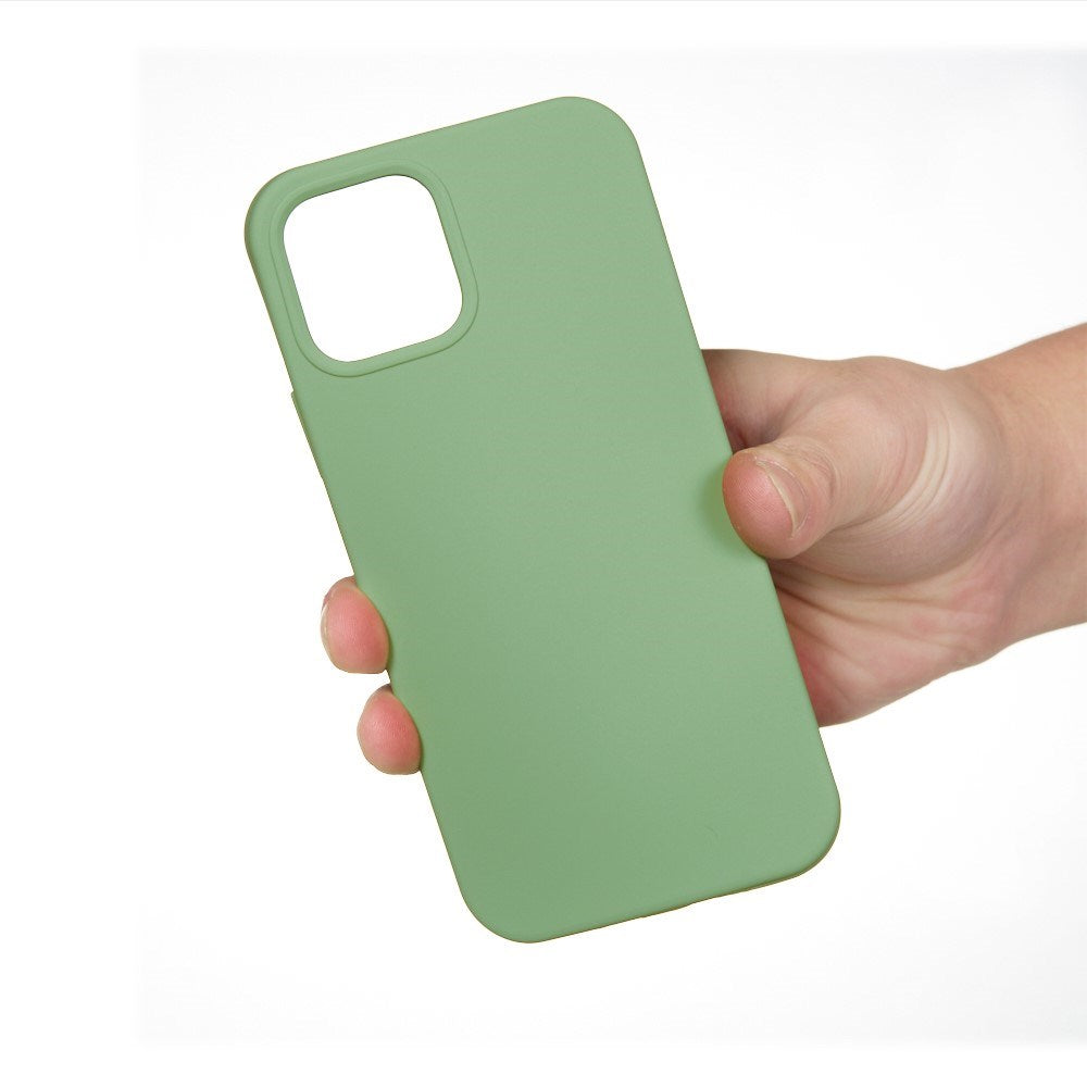 EIDERWOOD iPhone 13 Fôret Silikon Deksel - Lysegrønn