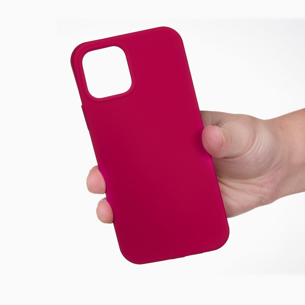 EIDERWOOD iPhone 13 Fôret Silikon Deksel - Mørk Rød