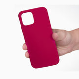EIDERWOOD iPhone 13 Fôret Silikon Deksel - Mørk Rød