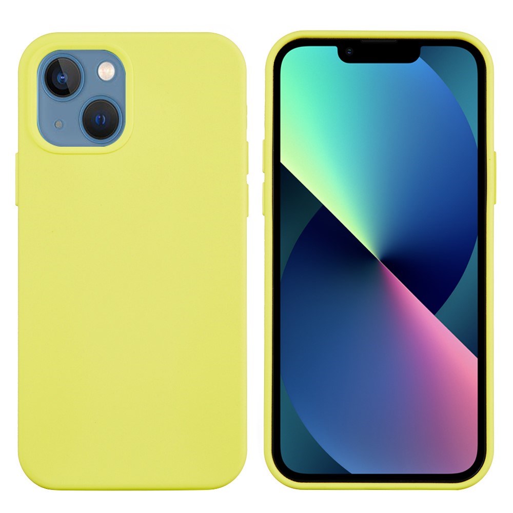 EIDERWOOD iPhone 13 Fôret Silikon Deksel - Gul