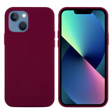 EIDERWOOD iPhone 13 Fôret Silikon Deksel - Vinrød