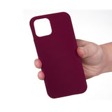 EIDERWOOD iPhone 13 Fôret Silikon Deksel - Vinrød
