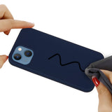 iPhone 13 Mini Silikon Deksel - Mørke Blå