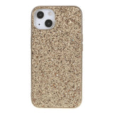 EIDERWOOD iPhone 13 Mini Glitter Hybrid Deksel - Guld