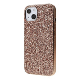 EIDERWOOD iPhone 13 Mini Glitter Hybrid Deksel - Rose Gold