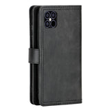 EIDERWOOD iPhone 13 Mini Flip Deksel med Kortholder & Stropp – Svart