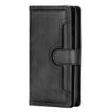 EIDERWOOD iPhone 13 Flip Deksel med Kortholder & Stropp – Svart
