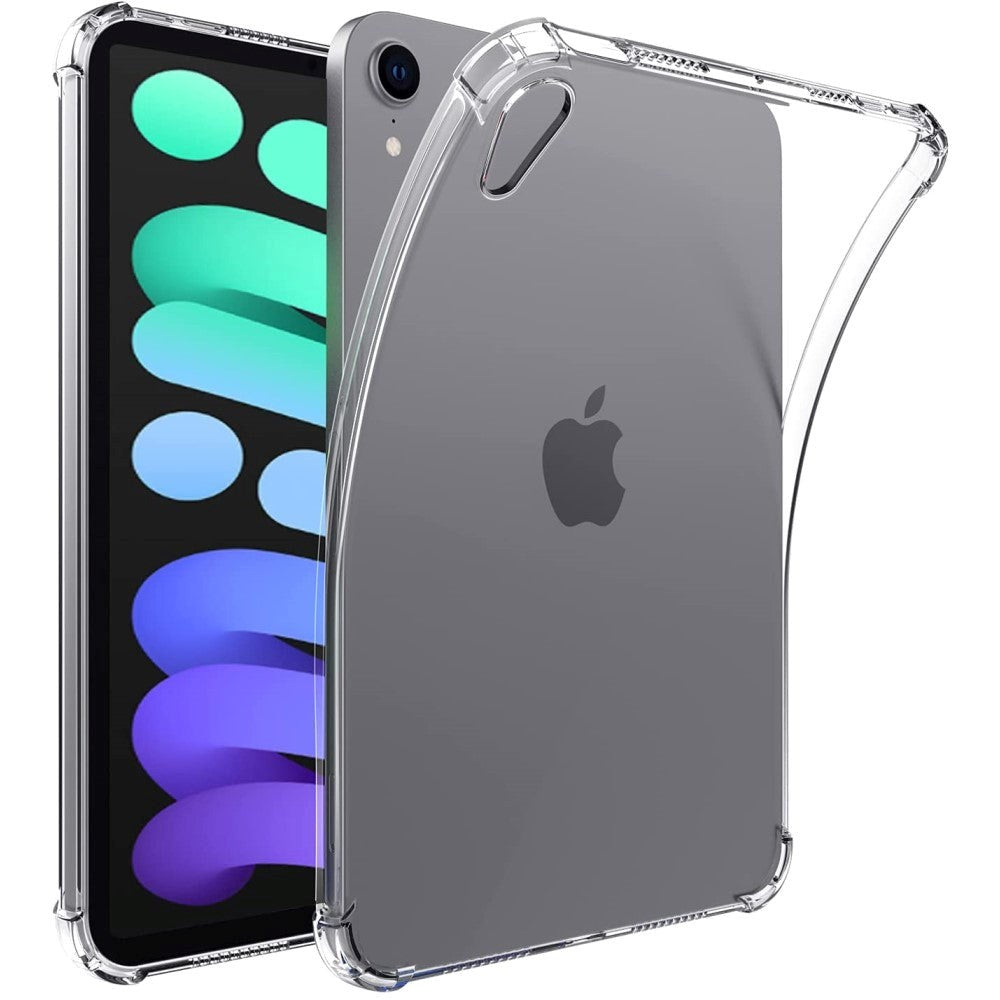 iPad Mini (2024 / 2021) Fleksibelt TPU Plastbakdeksel - Gjennomsiktig