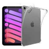 iPad Mini (2024 / 2021) Fleksibel TPU-plast med Skjermbeskytter - Gjennomsiktig
