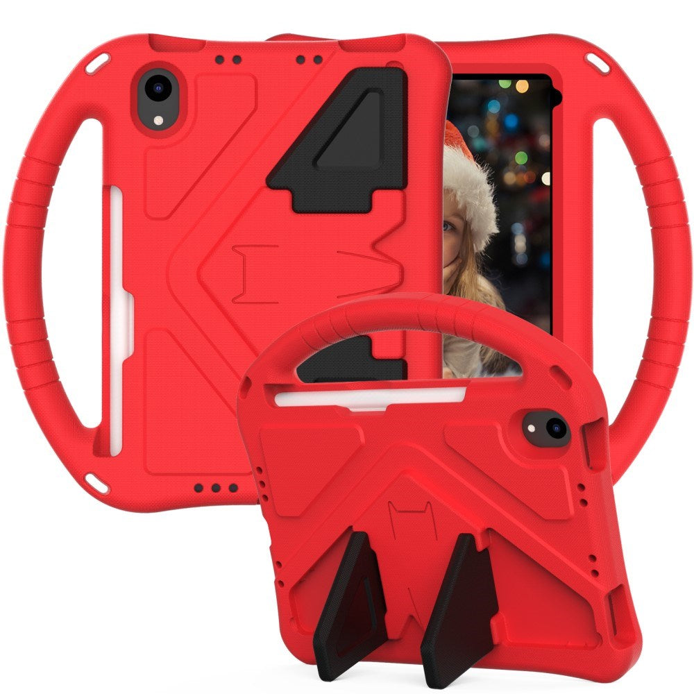 EIDERWOOD iPad mini (2024) / mini (2021) Barneskrin med Kickstand - Rød