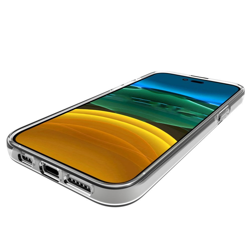 iPhone 14 Pro Max Ultra Slim Fleksibelt Plastdeksel - Gjennomsiktig