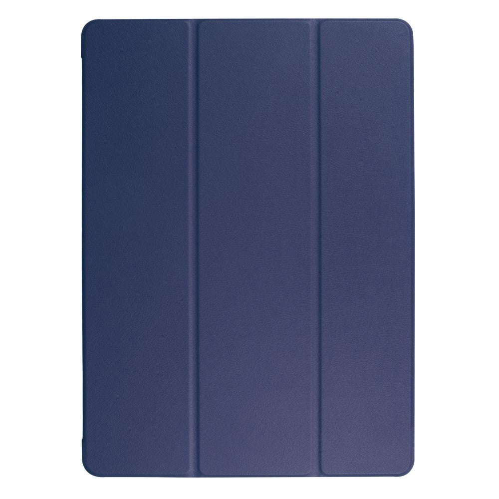 iPad Pro 12.9" (2017) Tri-Fold Skinn Etui Blå